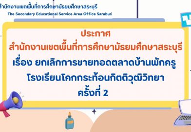 เรื่องยกเลิกการขายทอดตลาดบ้านพักครู โรงเรียนโคกกระท้อนกิตติวุฒิวิทยา ครั้งที่ 2